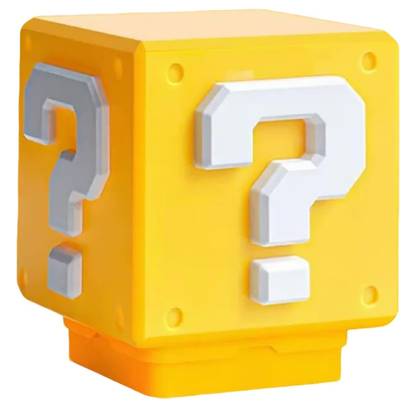 Level Up Cube - Lámpara Gamer Retro con Sonido